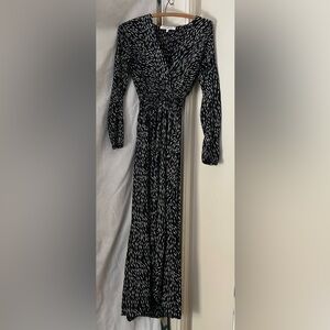 Love Republic Black and White Long Sleeve Dress size EU 38